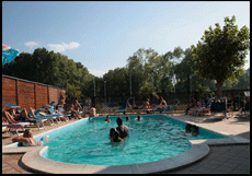 Piscine de l'hôtel Viking de Viserbella de Rimini